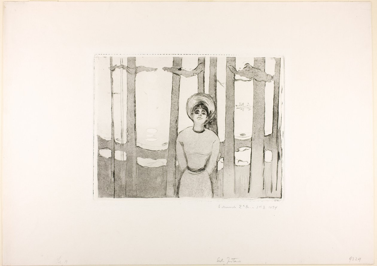 Yaz Gecesi. Ses by Edvard Munch
