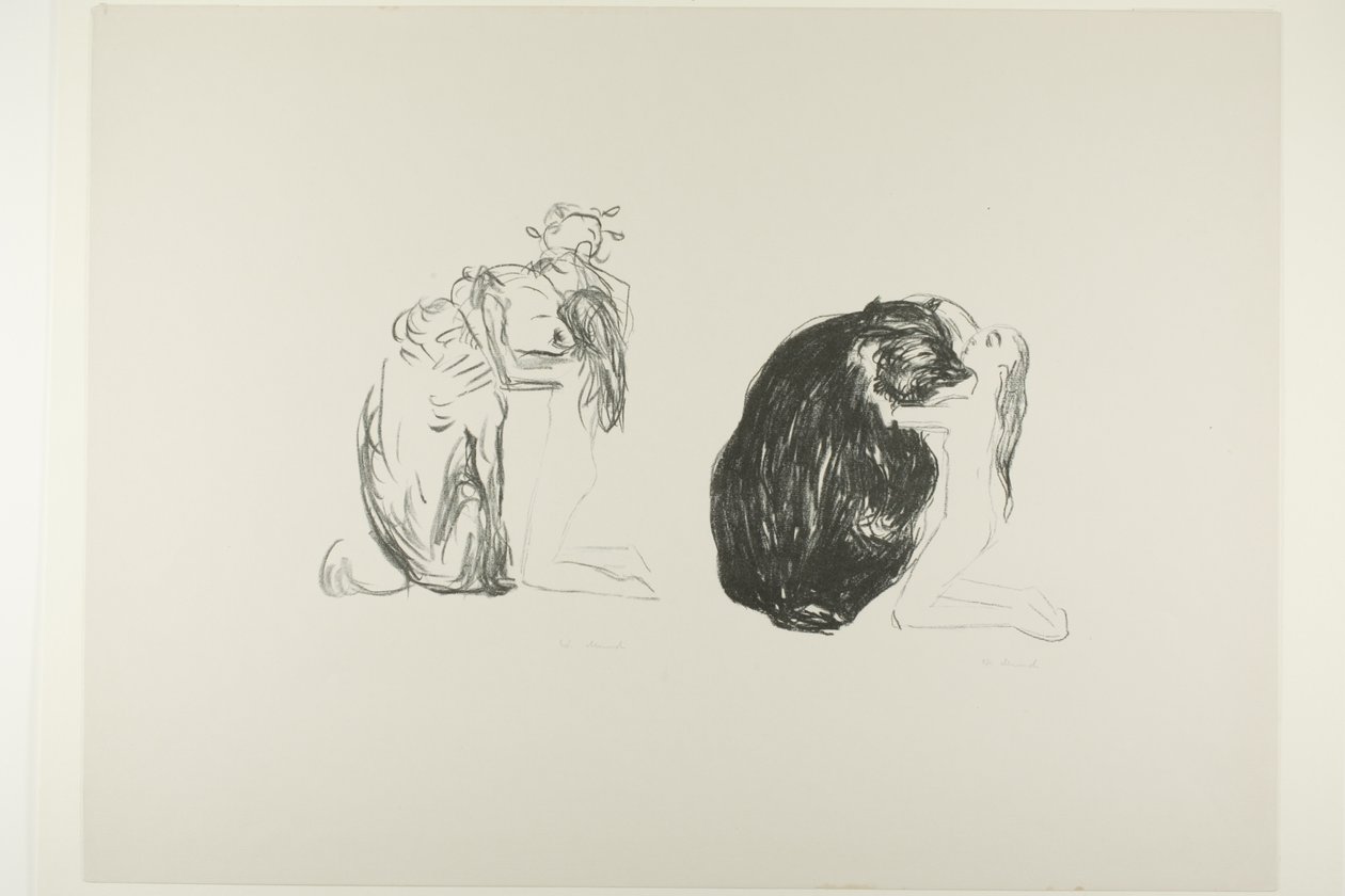 Alfa ve Omega'dan Ayı by Edvard Munch