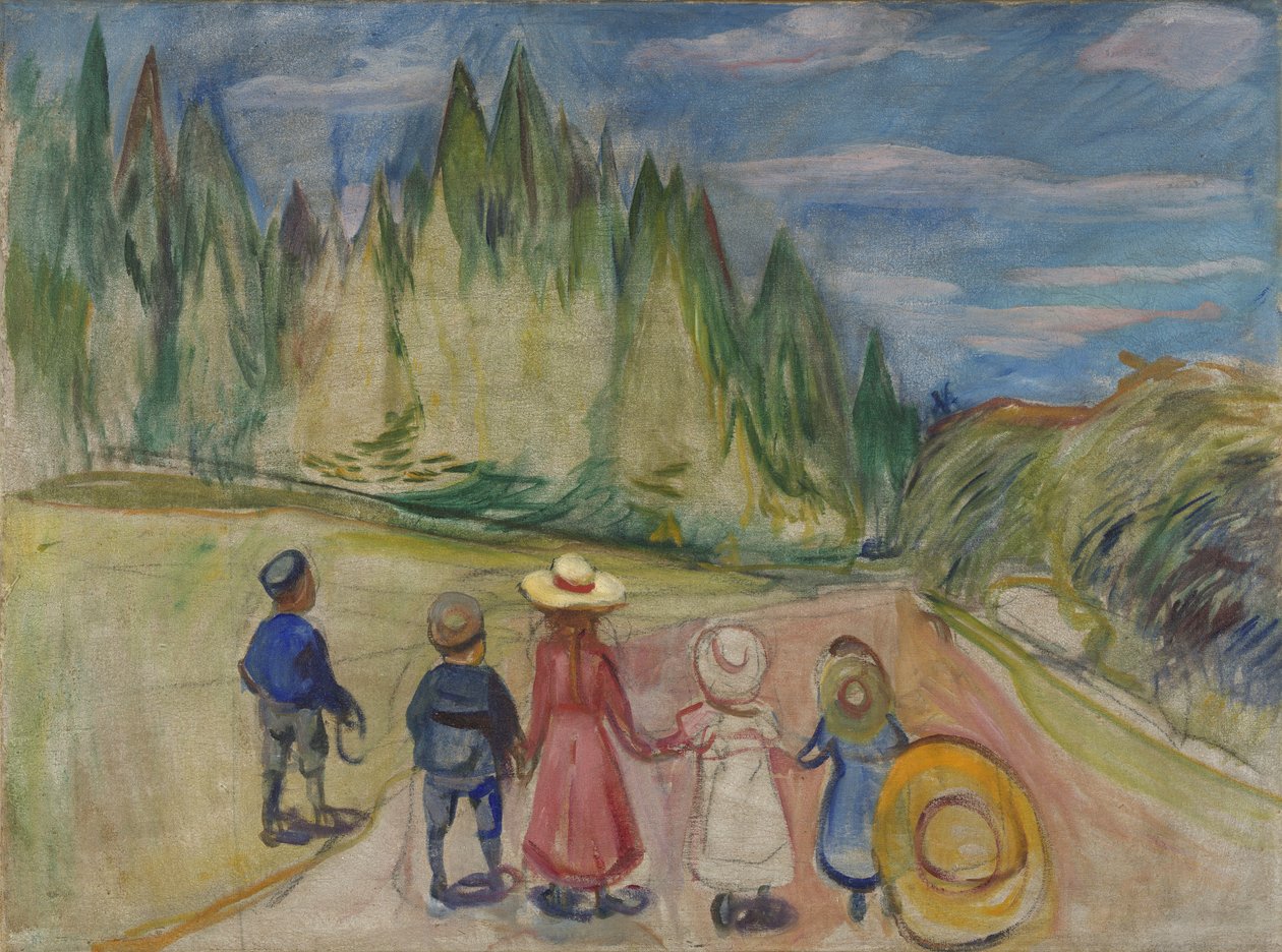 Masal Ormanı by Edvard Munch