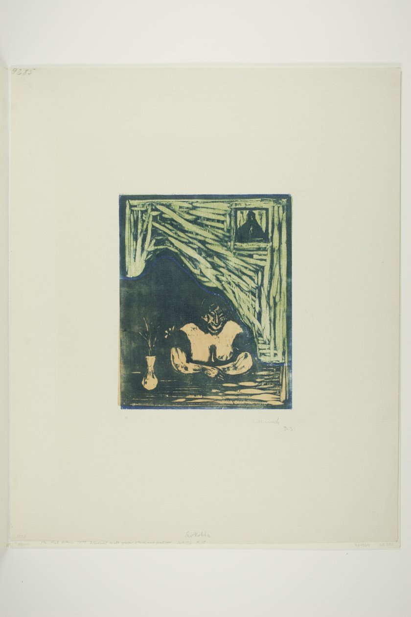 bu şişman fahişe by Edvard Munch