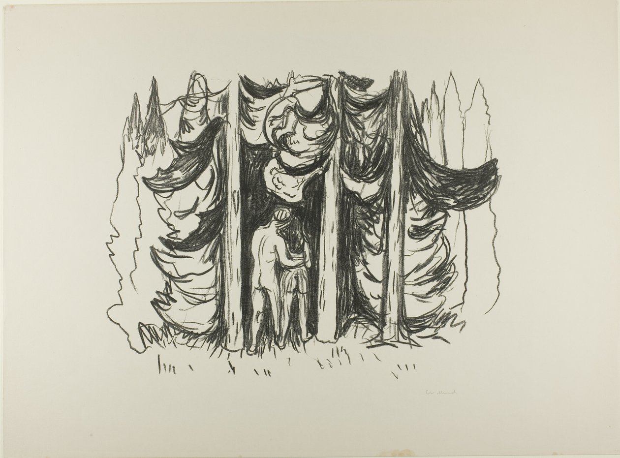 Orman by Edvard Munch