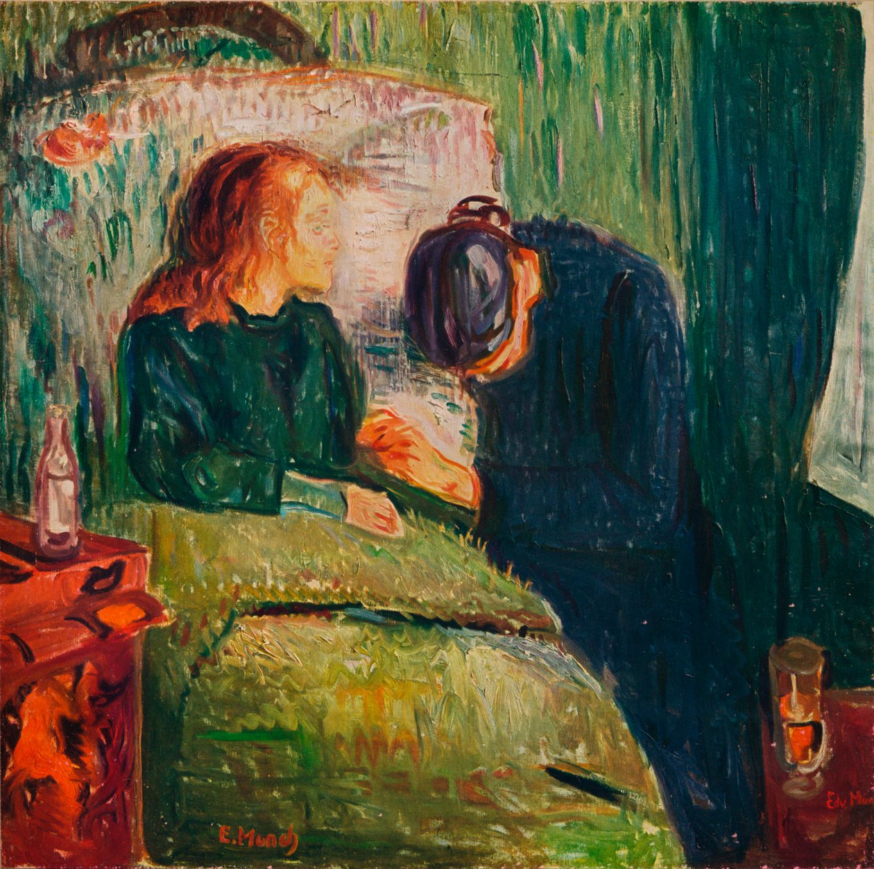 Hasta Çocuk, 1907 by Edvard Munch