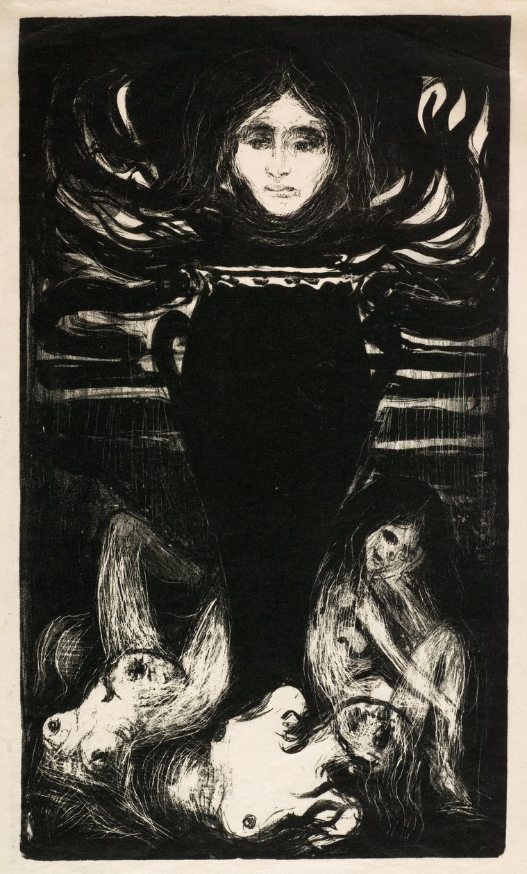 Urn by Edvard Munch
