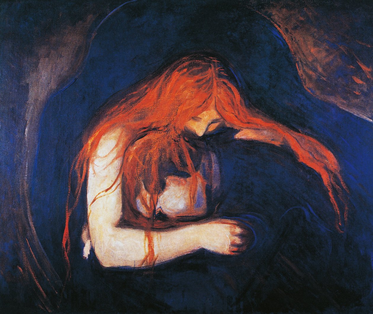 Vampir by Edvard Munch