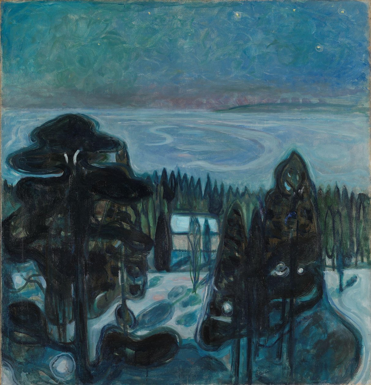 Beyaz Gece by Edvard Munch