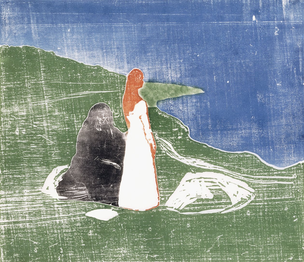 Deniz kıyısındaki kadınlar by Edvard Munch