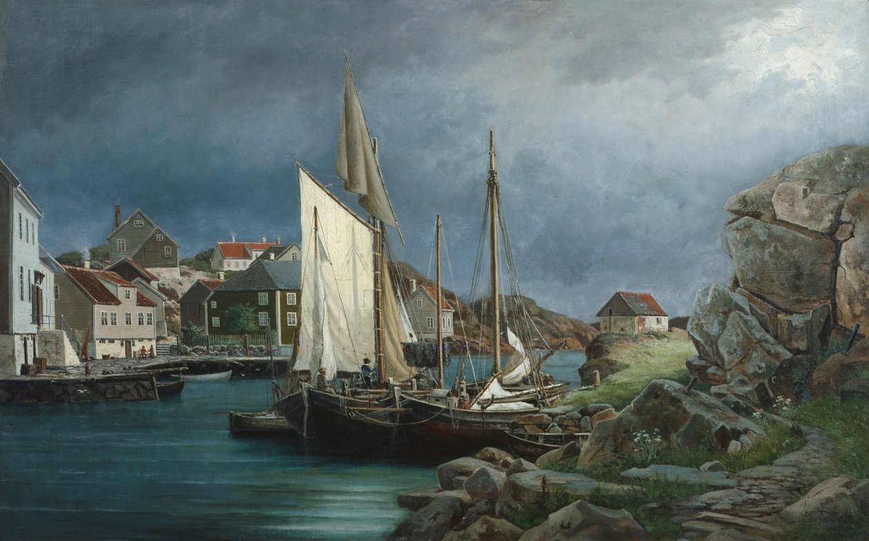 Balıkçı köyü by Edvard Skari