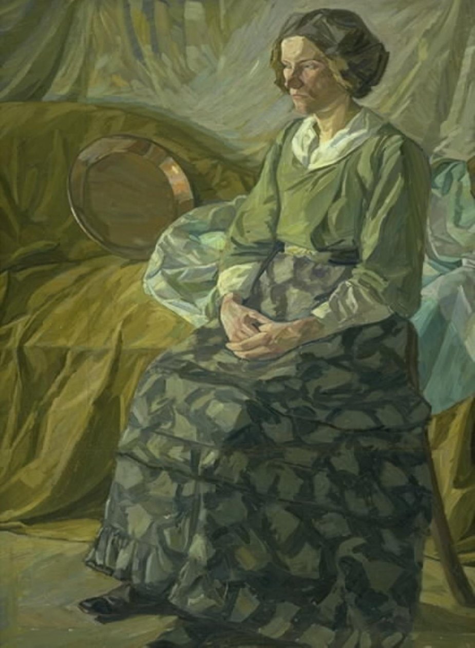 Emma Weie, Sanatçının Kızkardeşi by Edvard Weie