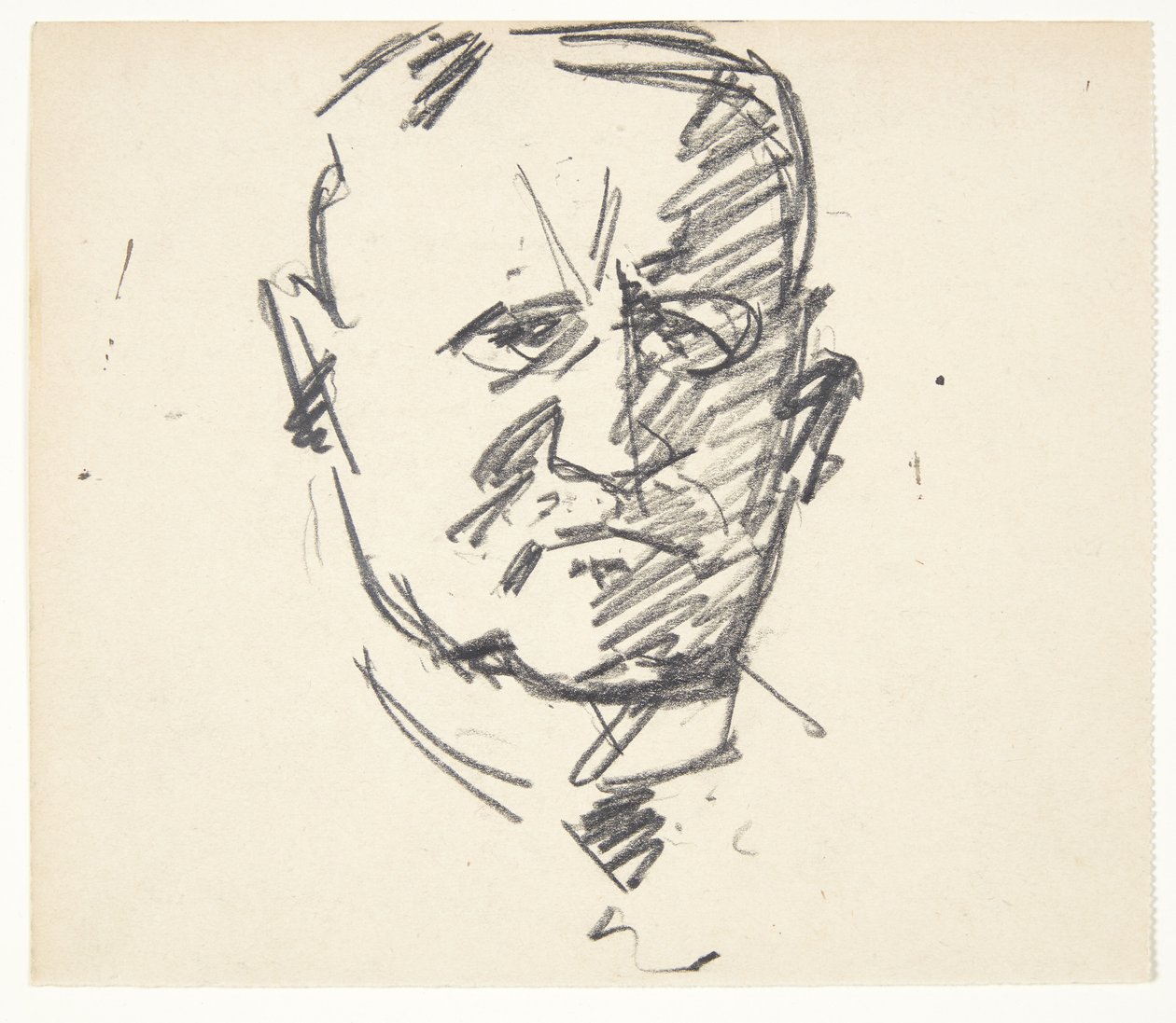 Profesörün portresi için çalışma, dr.med. Carl Lorentzen (1860-1932) by Edvard Weie