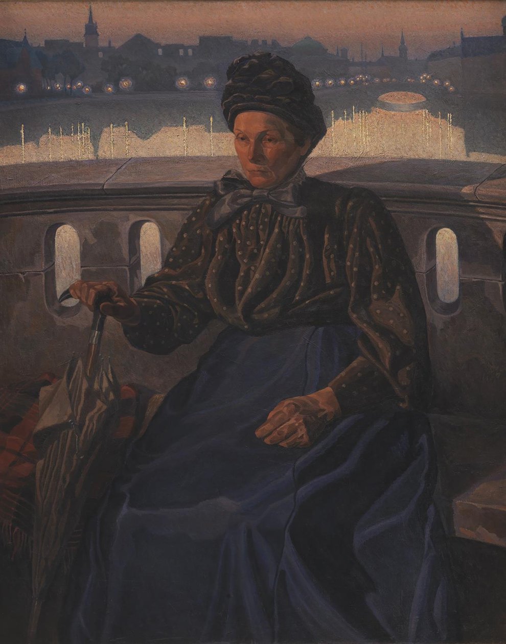 Sanatçının Annesi by Edvard Weie