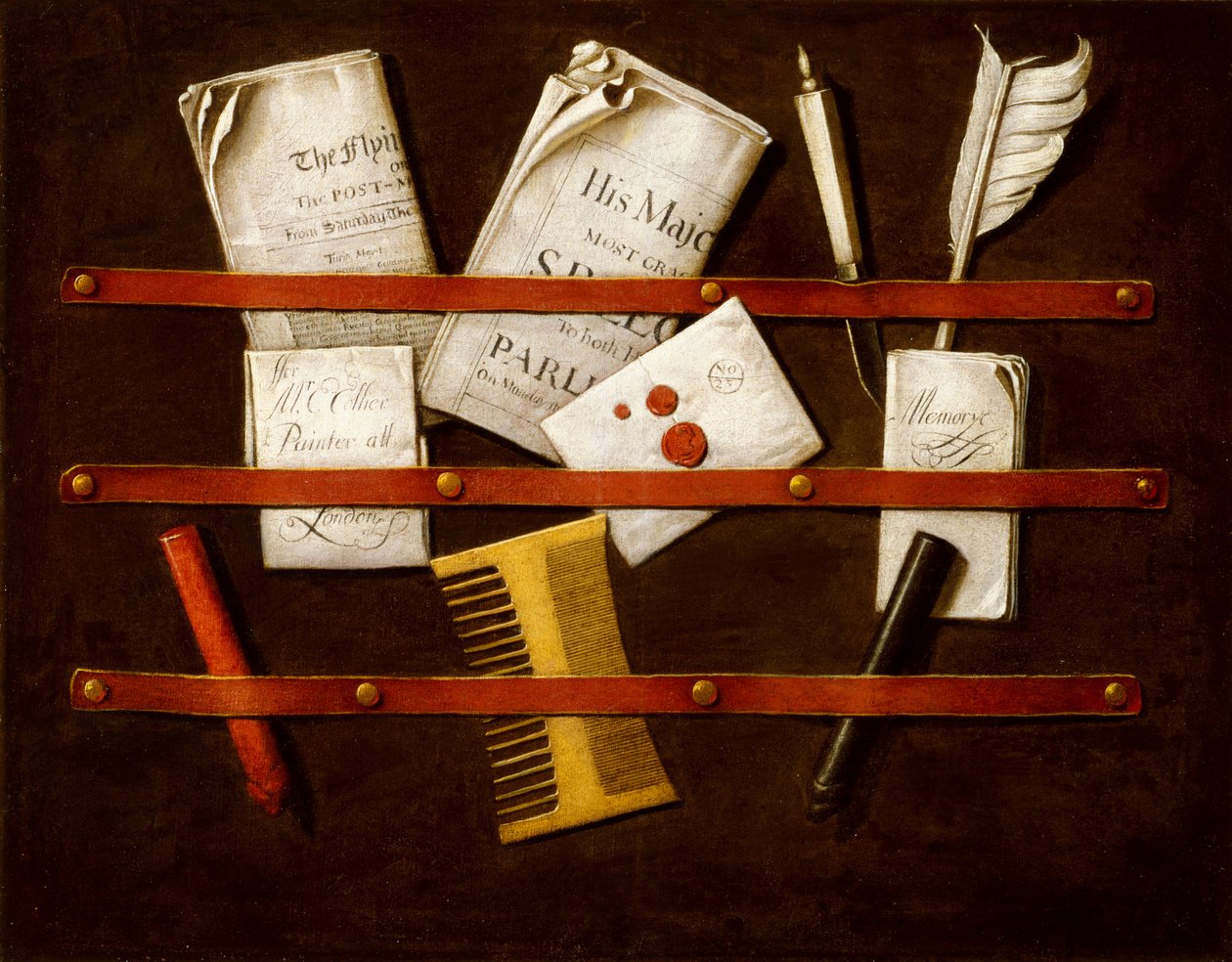 Natürmort by Edwaert Colyer or Collier