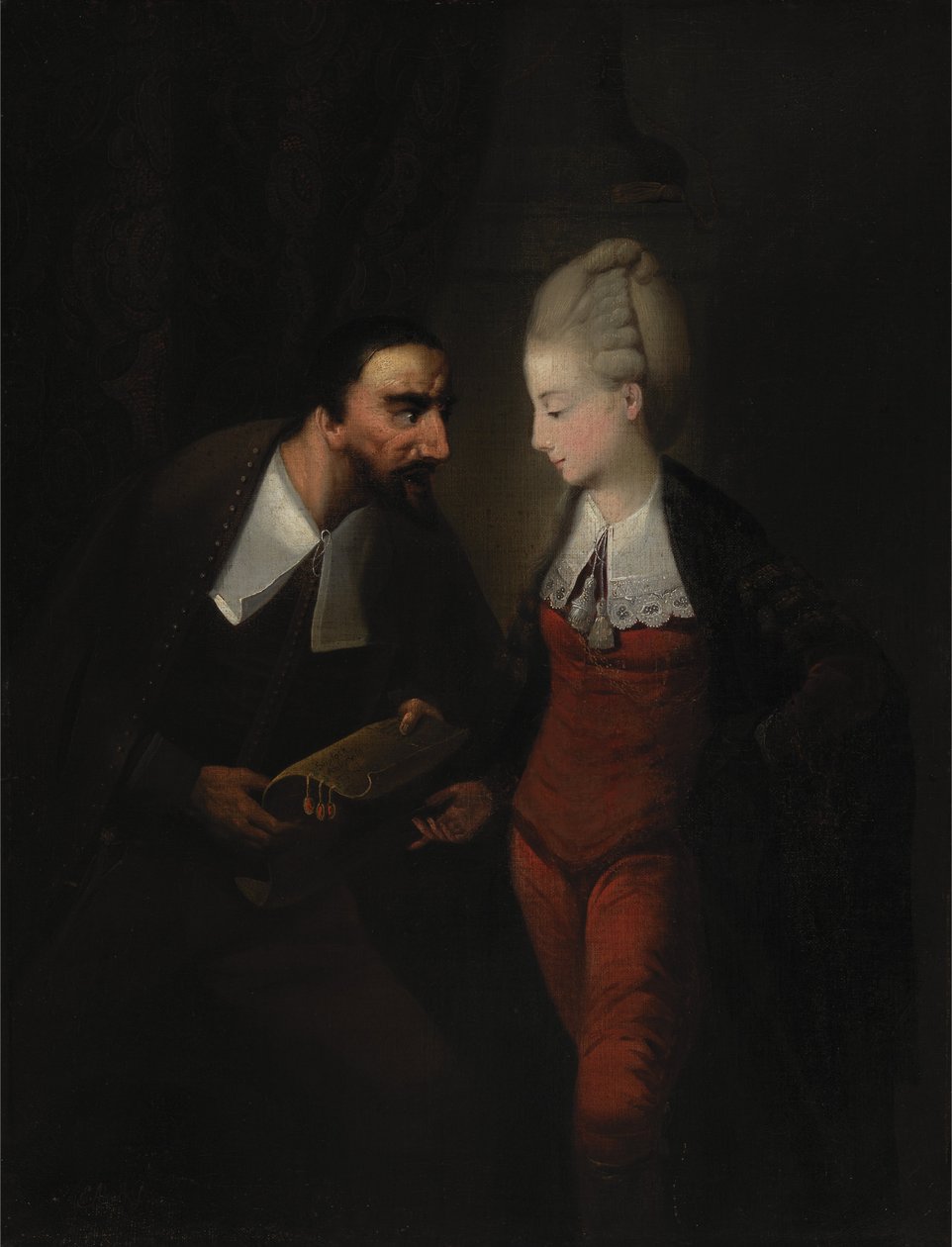 Portia ve Shylock, Shakespeare