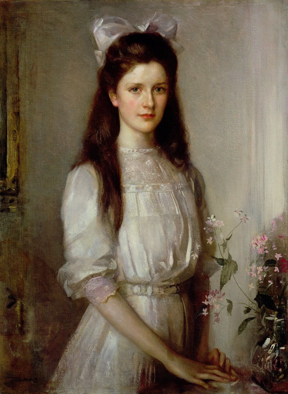 Bayan Christian Elspeth Mallock by Edward Arthur Walton
