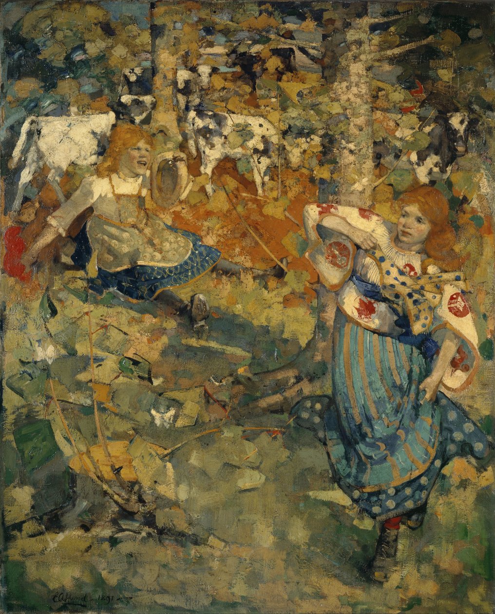 Yaz mevsimi by Edward Atkinson Hornel