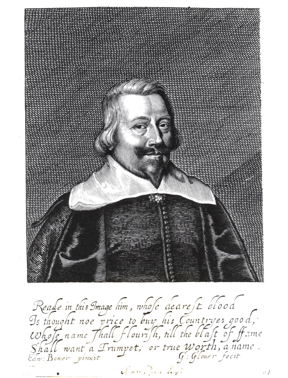 George Glover (1618-c.53) tarafından oyulmuş John Pym
