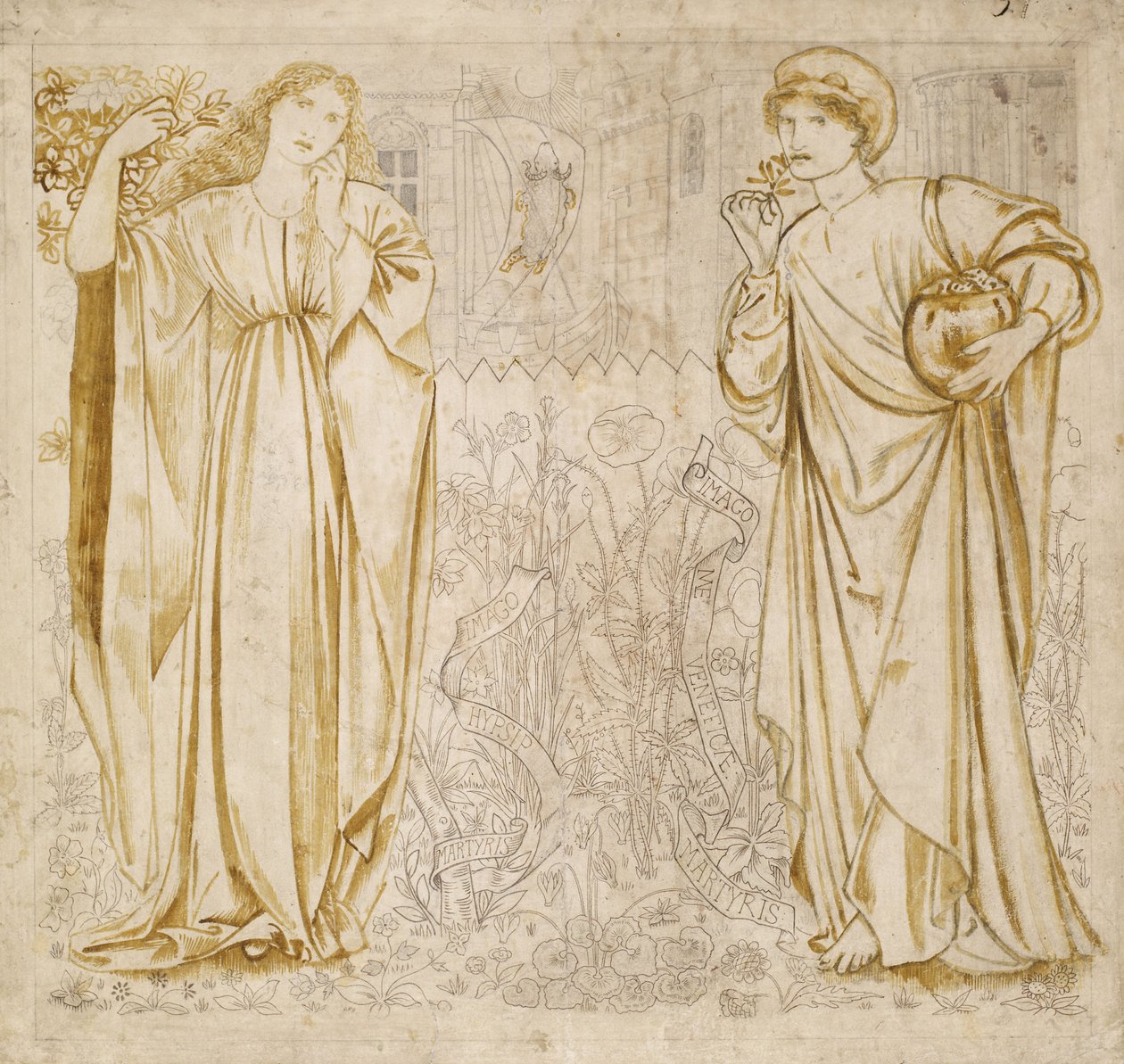İyi Kadınların Chaucers Efsanesi by Edward Burne Jones