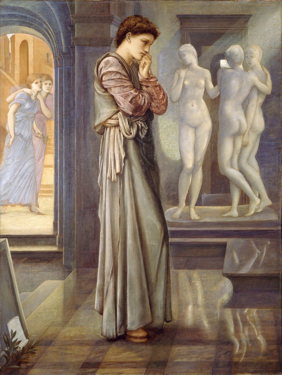 Pigmalion ve Görüntü by Edward Burne Jones