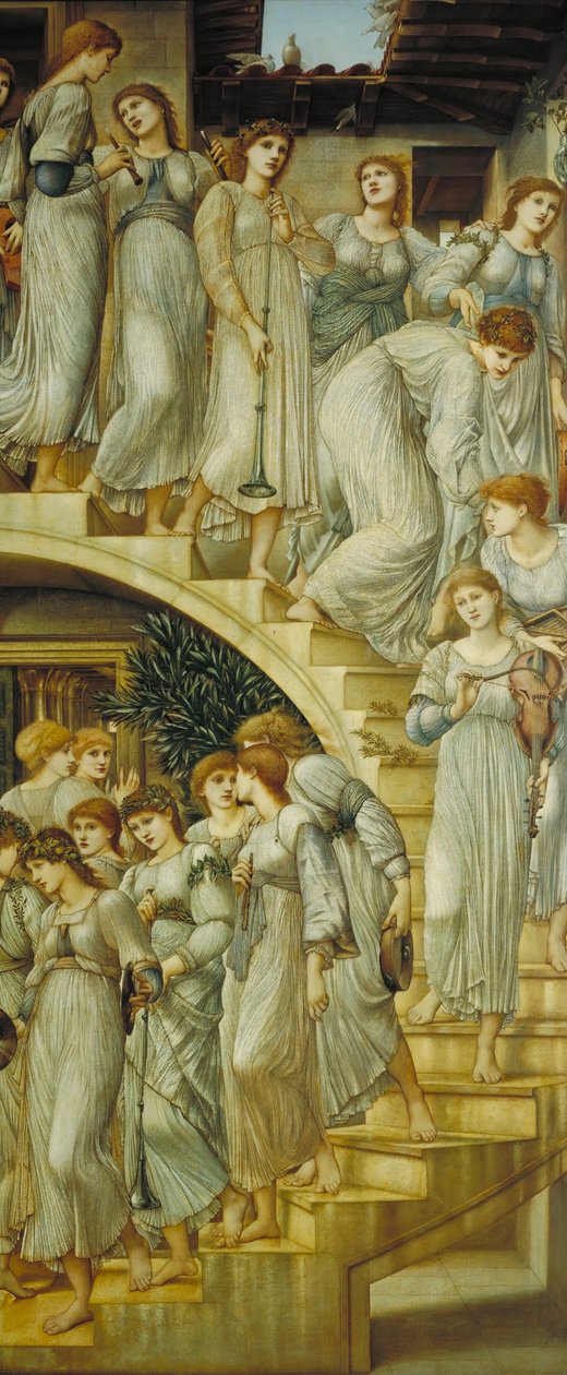 Altın Merdivenler by Edward Burne Jones