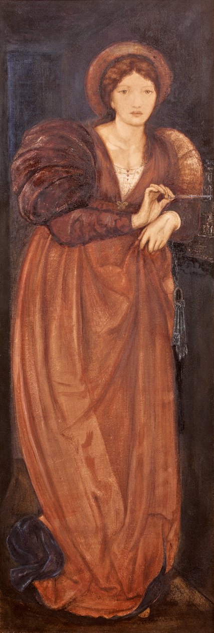 Fatma by Edward Burne-Jones