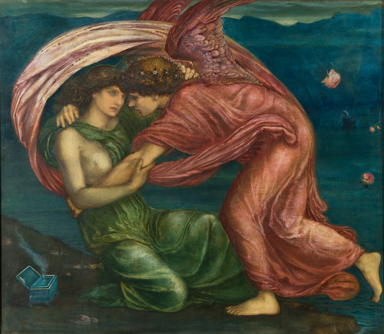 Aşk Tanrısı Ruh Veren, 1867 (karma teknik) by Edward Burne Jones