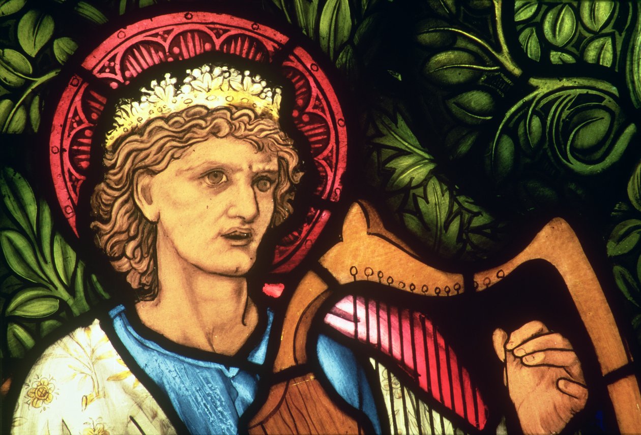 Kral David, Sir Edward Burne-Jones (1833-98), 1890 by Edward Burne Jones