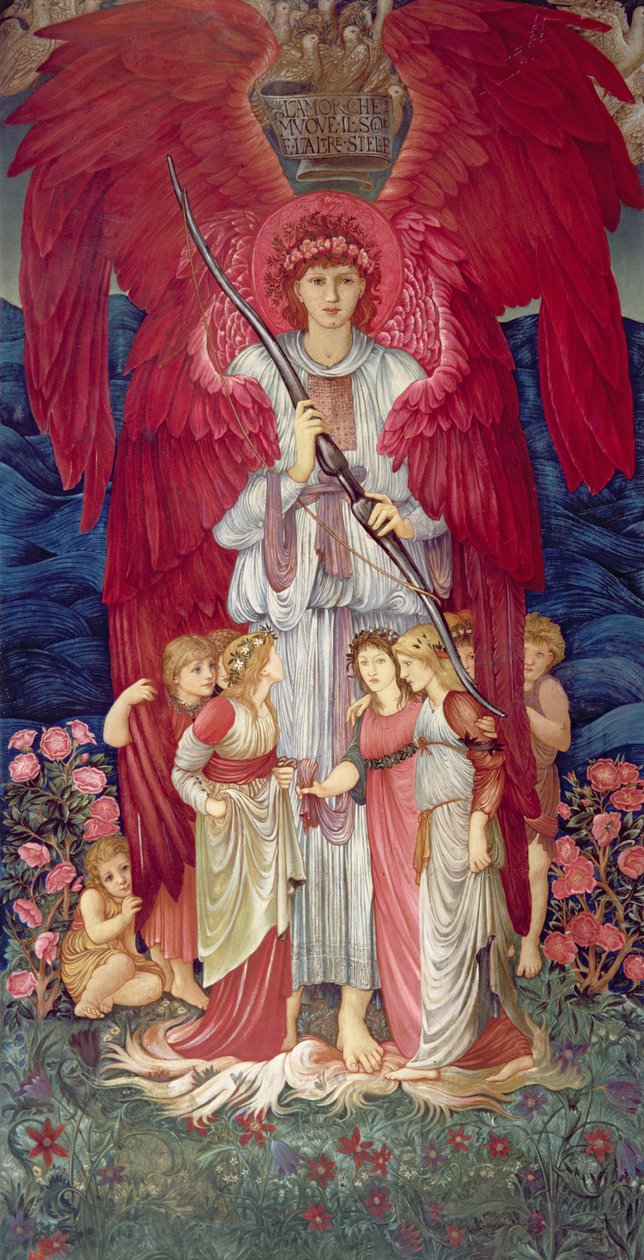 Güneşi Hareket Eden Aşk by Edward Burne Jones