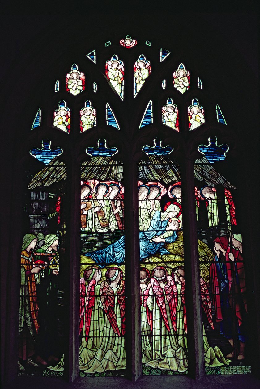 Doğuş (vitray) by Edward Burne Jones