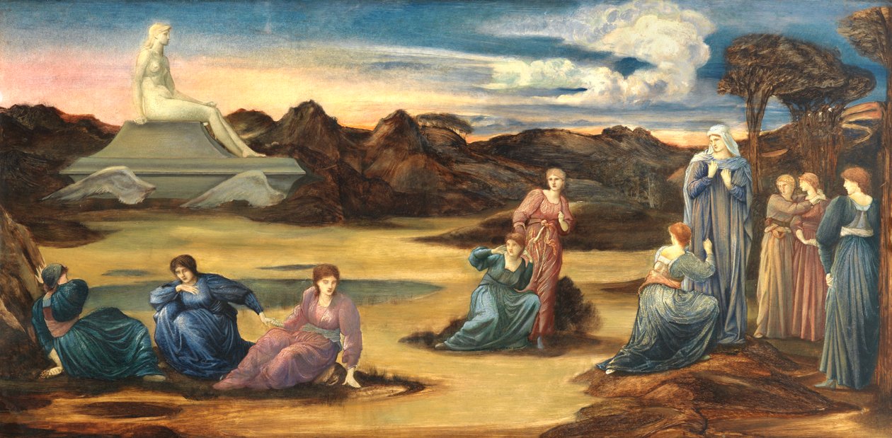 Venüs'ün Geçişi, c.1875 by Edward Burne Jones