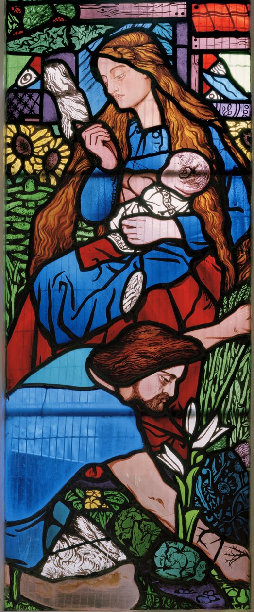 Düşüşten sonra Adem ve Havva, 1857 by Edward Burne Jones