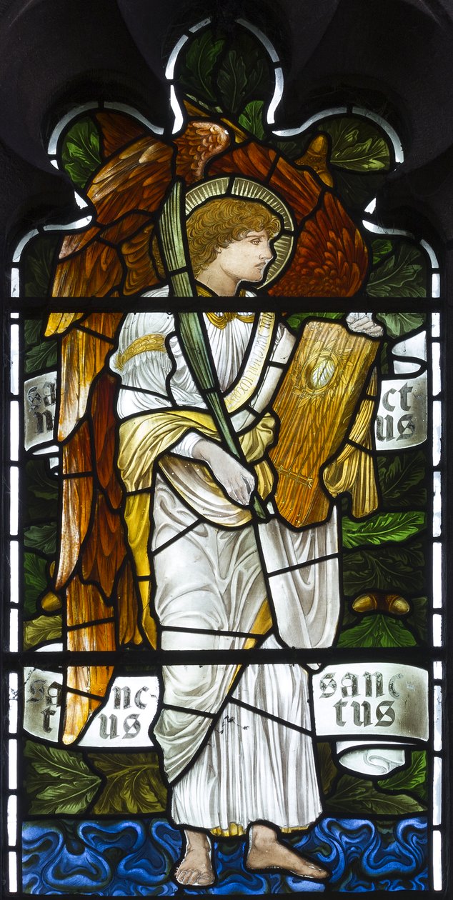 Melek Müzisyen, 1879 by Edward Burne Jones