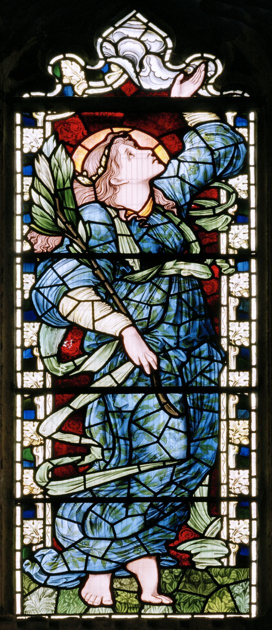 Ashton Under Lyne, Albion Cemaat Kilisesi, Morris & Co., Edward Burne-Jones, Güney Transept, 1896 by Edward Burne Jones