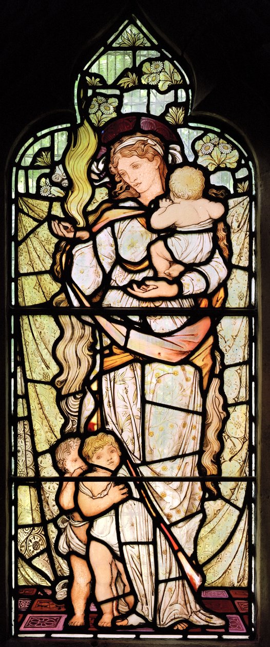 Charity, 1883  by Edward Burne Jones