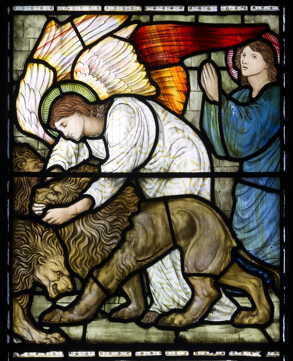 Daniel Aslanlar İninde, 1879 by Edward Burne Jones