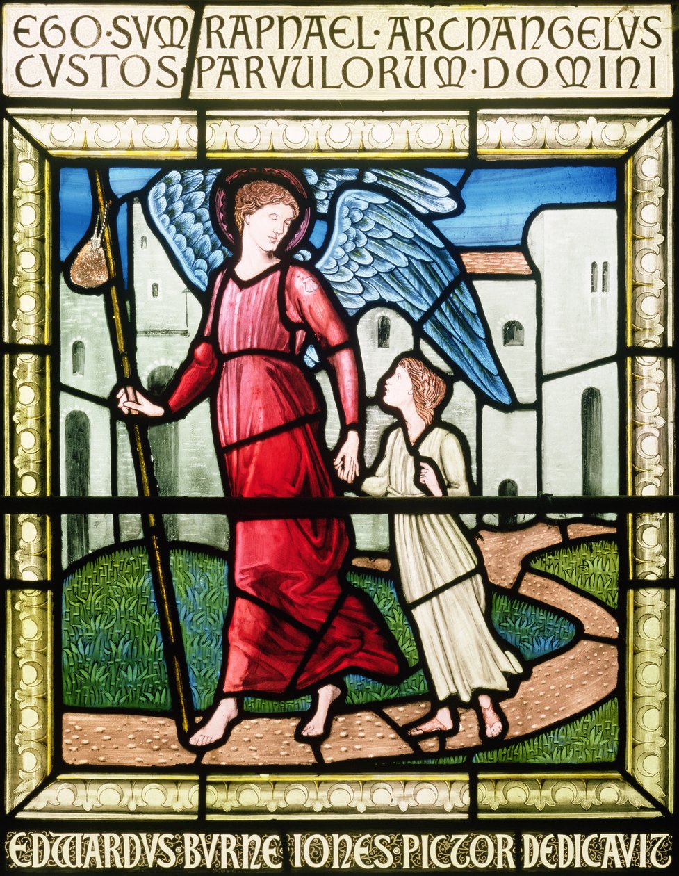 Adanmış Pencere (vitray) by Edward Burne Jones