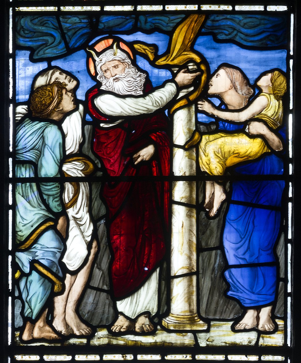 Edinburgh, St Giles Katedrali, Morris & Co., Edward Burne-Jones, Ruth, 1886 by Edward Burne Jones