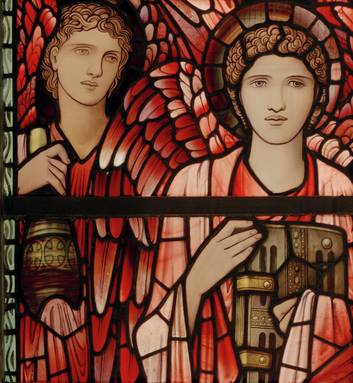 Kıyamet Penceresi, detay, 1897 by Edward Burne Jones