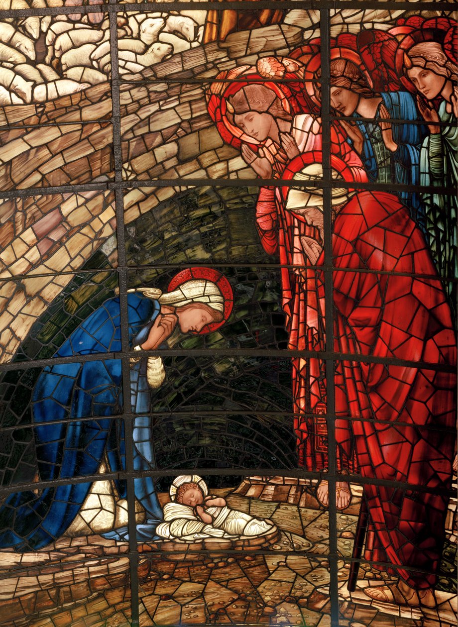 Doğuş Penceresi, detay, 1888 by Edward Burne Jones