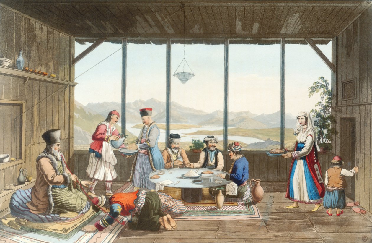 Chryso köyünün yaşlısı tarafından ressamın onuruna Delphi