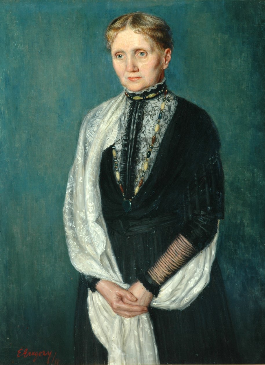 Yaşlı Kadın, 1911 by Edward John Gregory