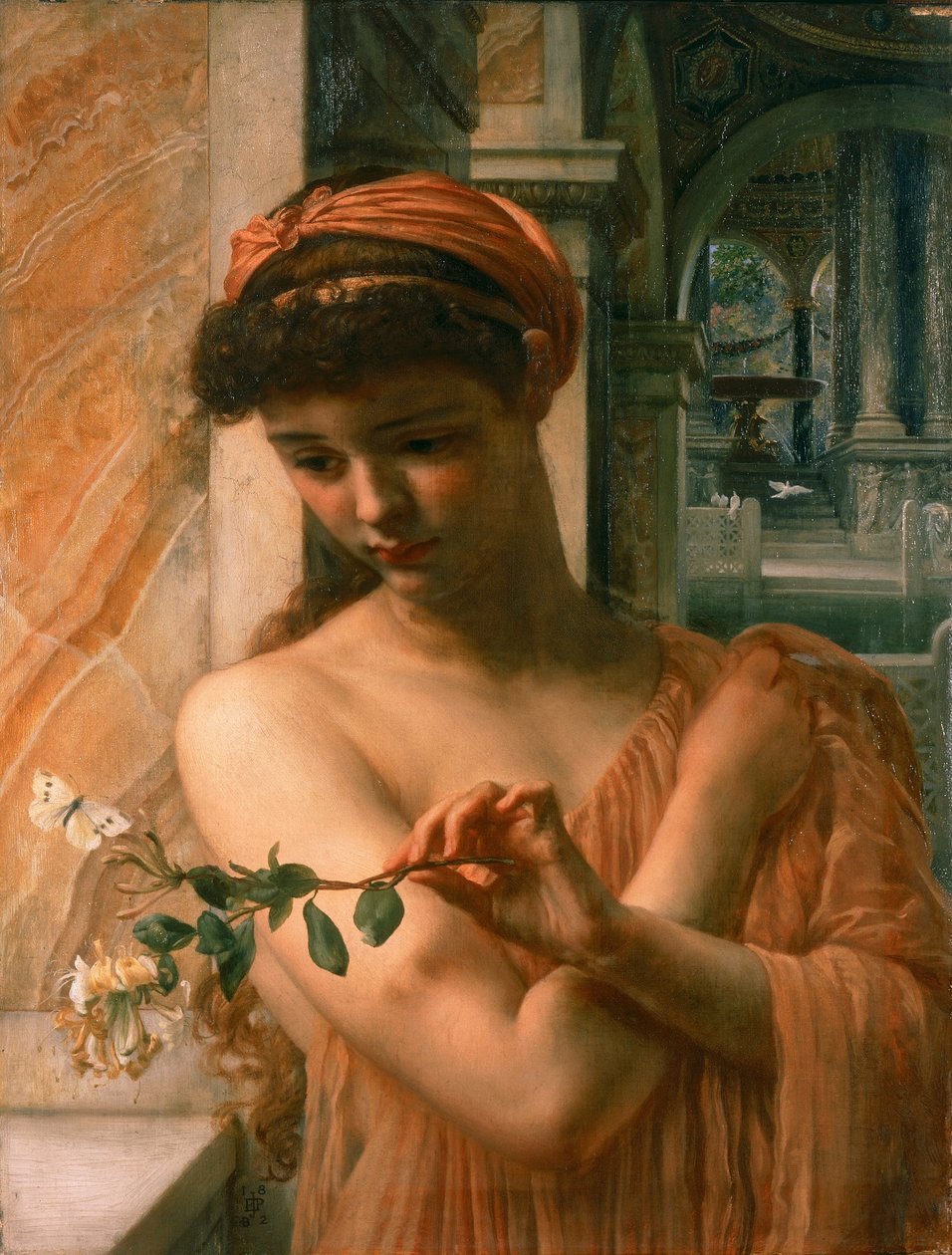 Aşk Tapınağında Ruh by Edward John Poynter
