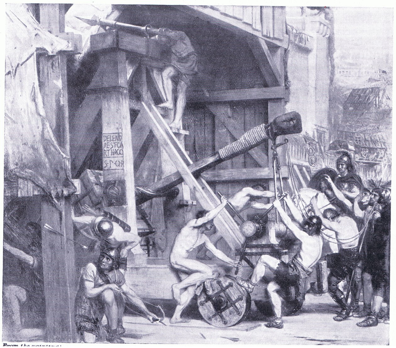 Kartaca kuşatması by Edward John Poynter
