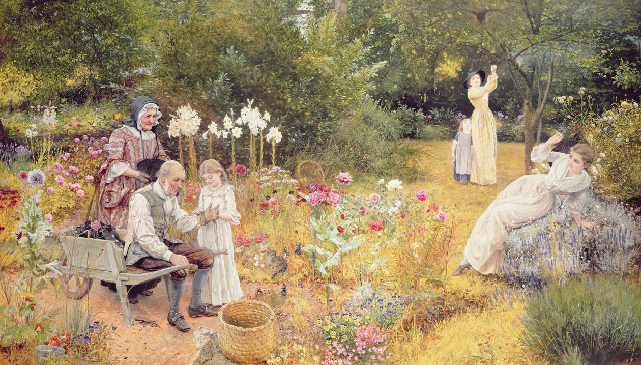 Calling the Bees  by Edward Killingworth Johnson