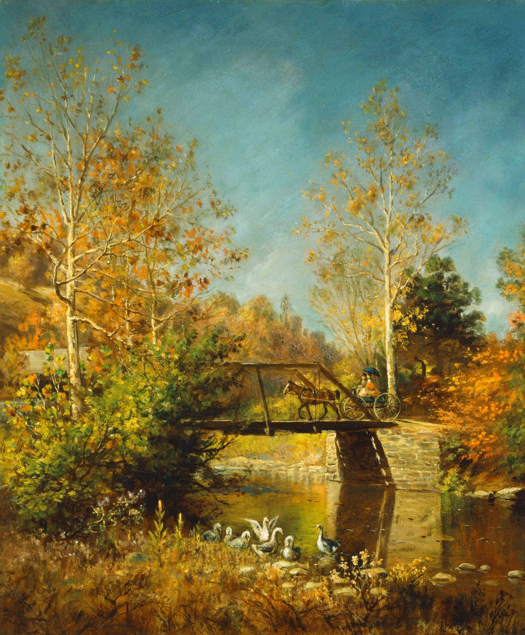 Kasabaya Gitmek by Edward Lamson Henry