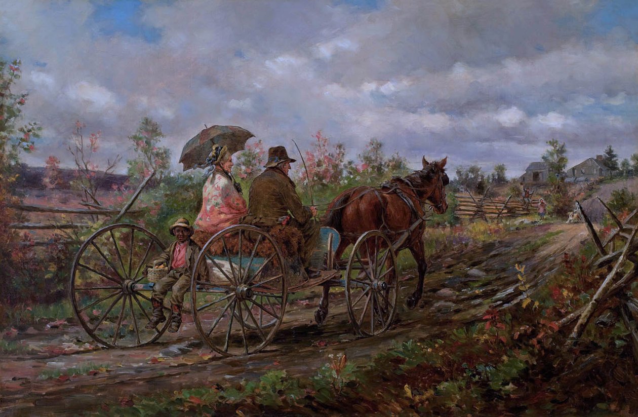 Evin Gözünde by Edward Lamson Henry