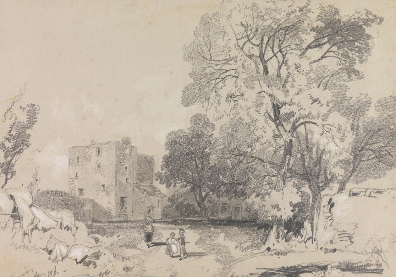 Yıkılmış Bir Kule Ev by Edward Lear