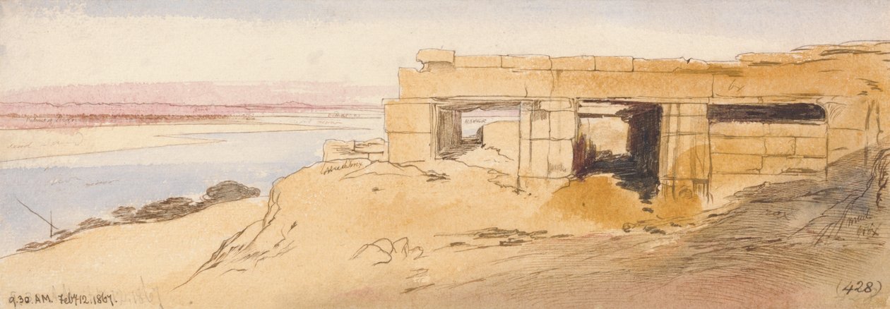 Amada, sabah 9-30, 12 Şubat 1867 by Edward Lear