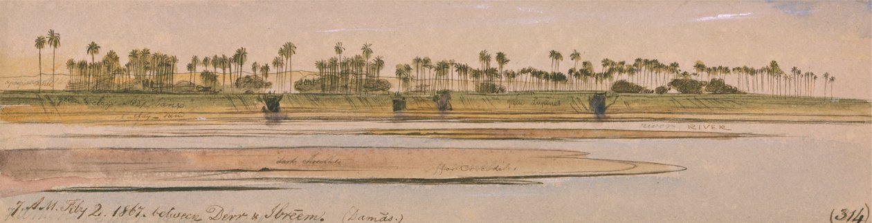 Derr ve Ibreem arasında by Edward Lear