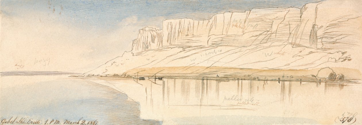 Jebel Şeyh Mirasçıları by Edward Lear