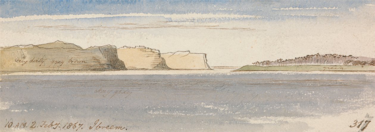 İbreem, 10:00, 2 Şubat 1867 (317) by Edward Lear