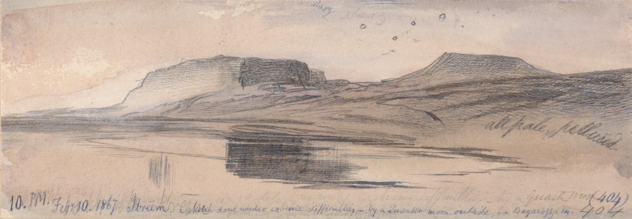 Ibreem, 10:00, 10 Şubat 1867 (404) by Edward Lear